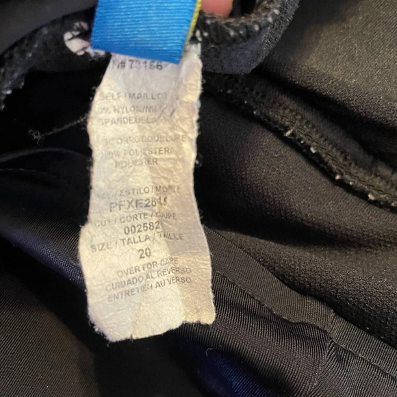 Maxine black one-piece swimsuit size 20 - Picture 4 of 4